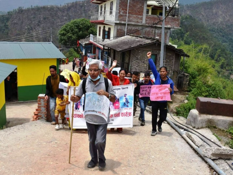 भेरी किनारको प्रतिरोधी गर्जन